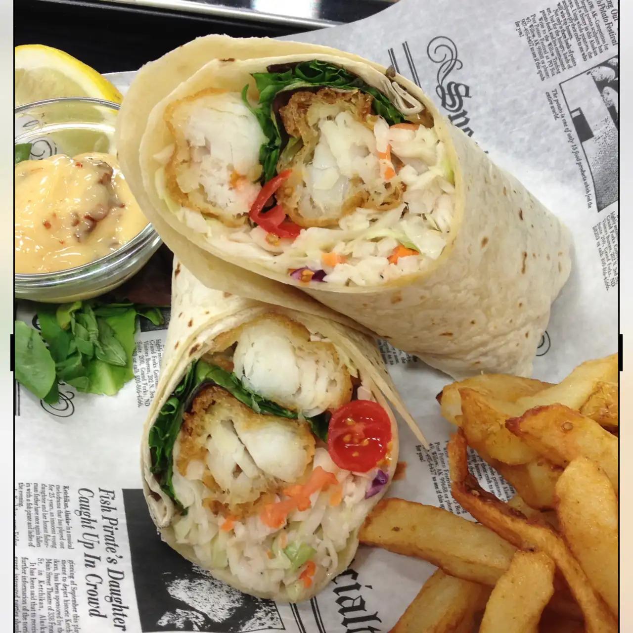 Fish Wrap.