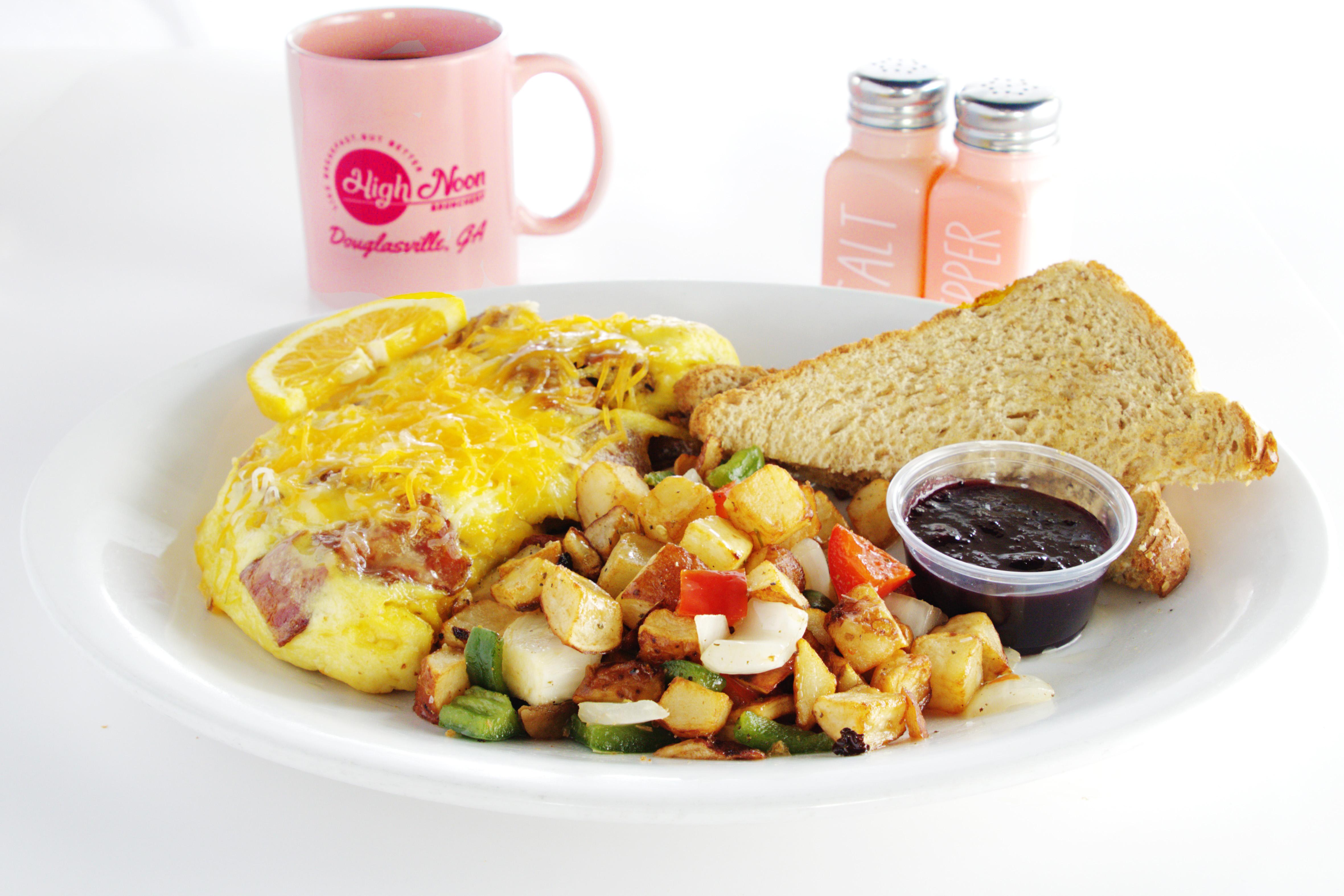 Meat Lovers Omelette.