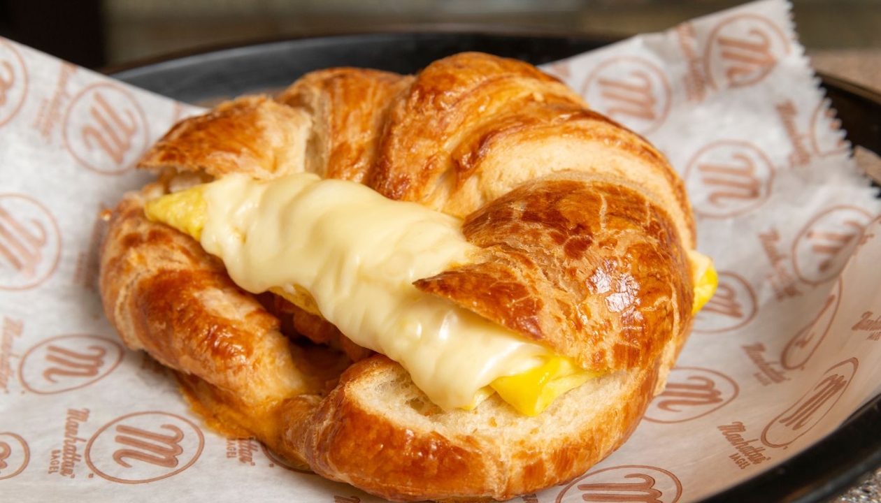 Egg & Cheese Croissant**.