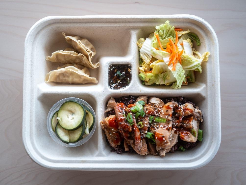 BULGOGI CHICKEN BENTO.