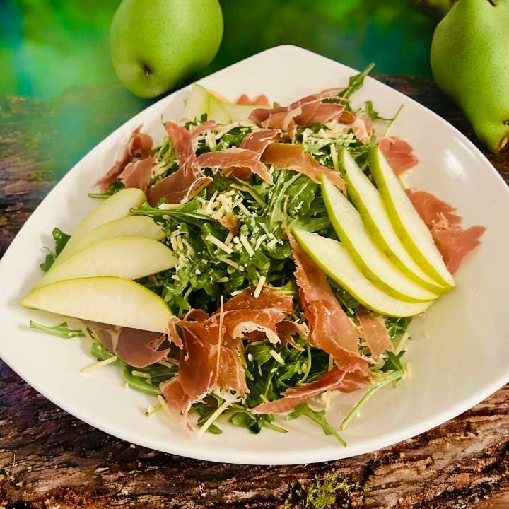 Pear and Prosciutto Salad.