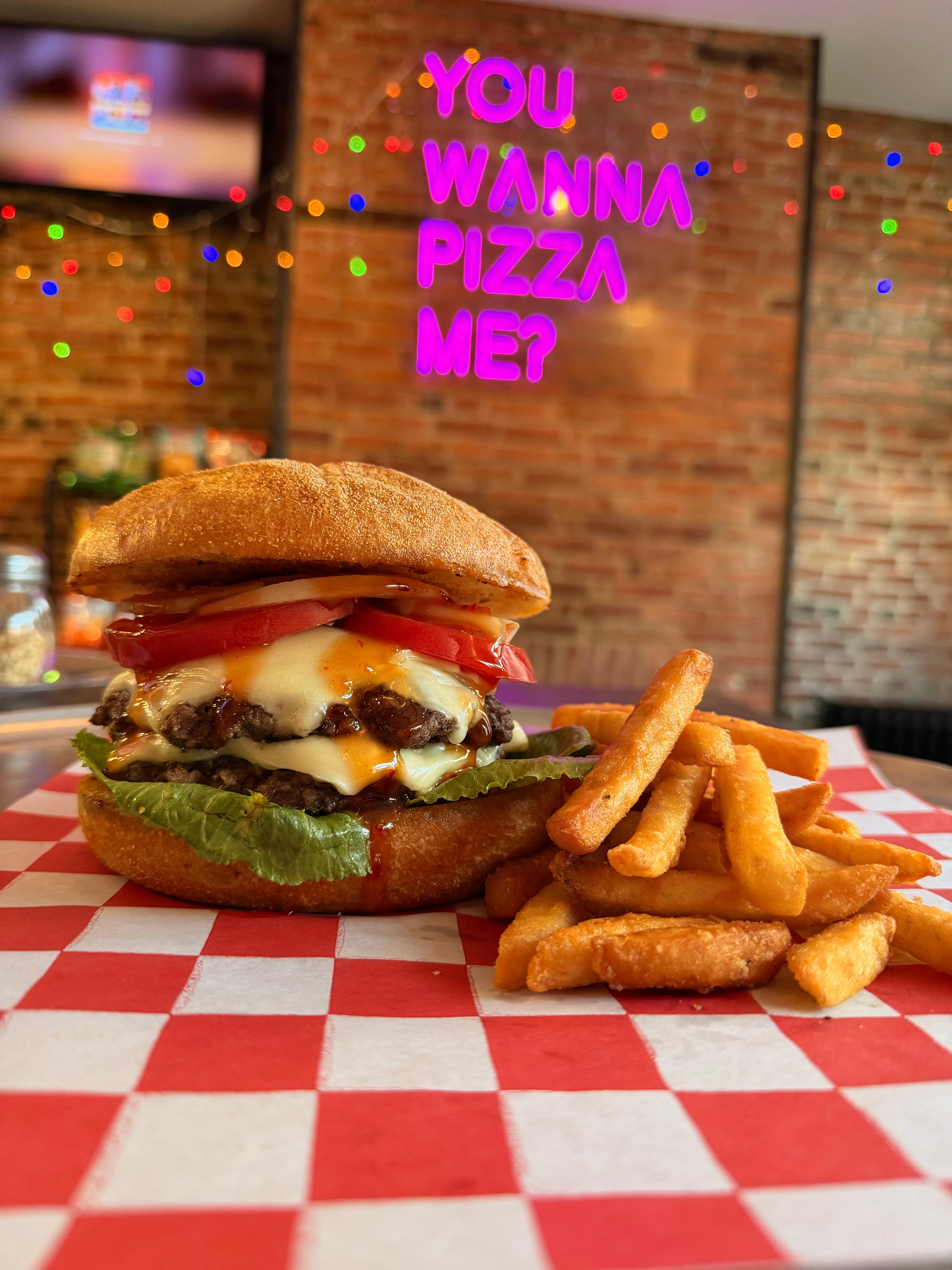 Saucey as You Smash Burger.