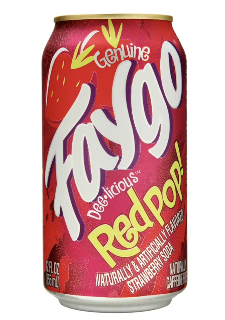 FAYGO RED POP.