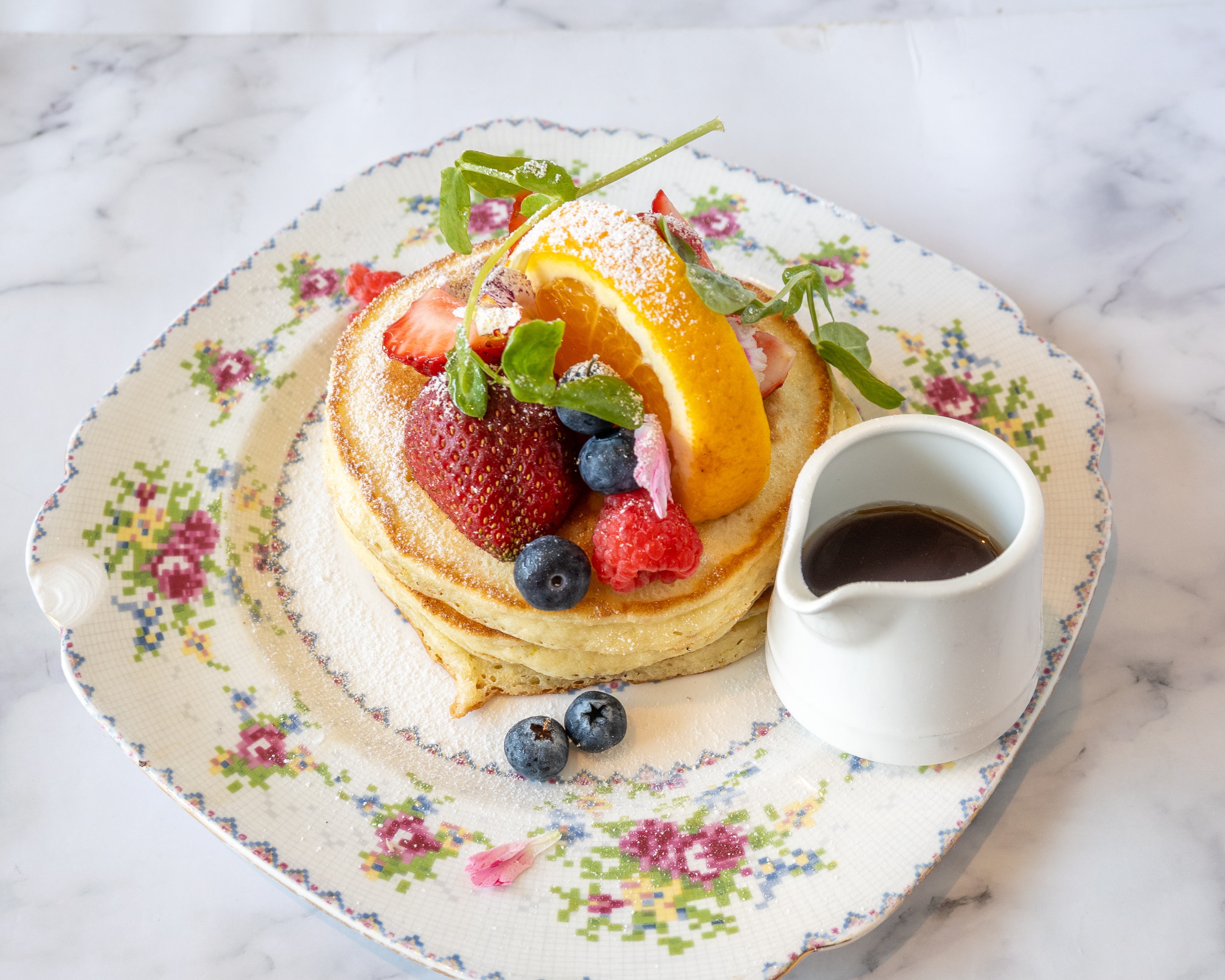 Ricotta Pancakes.