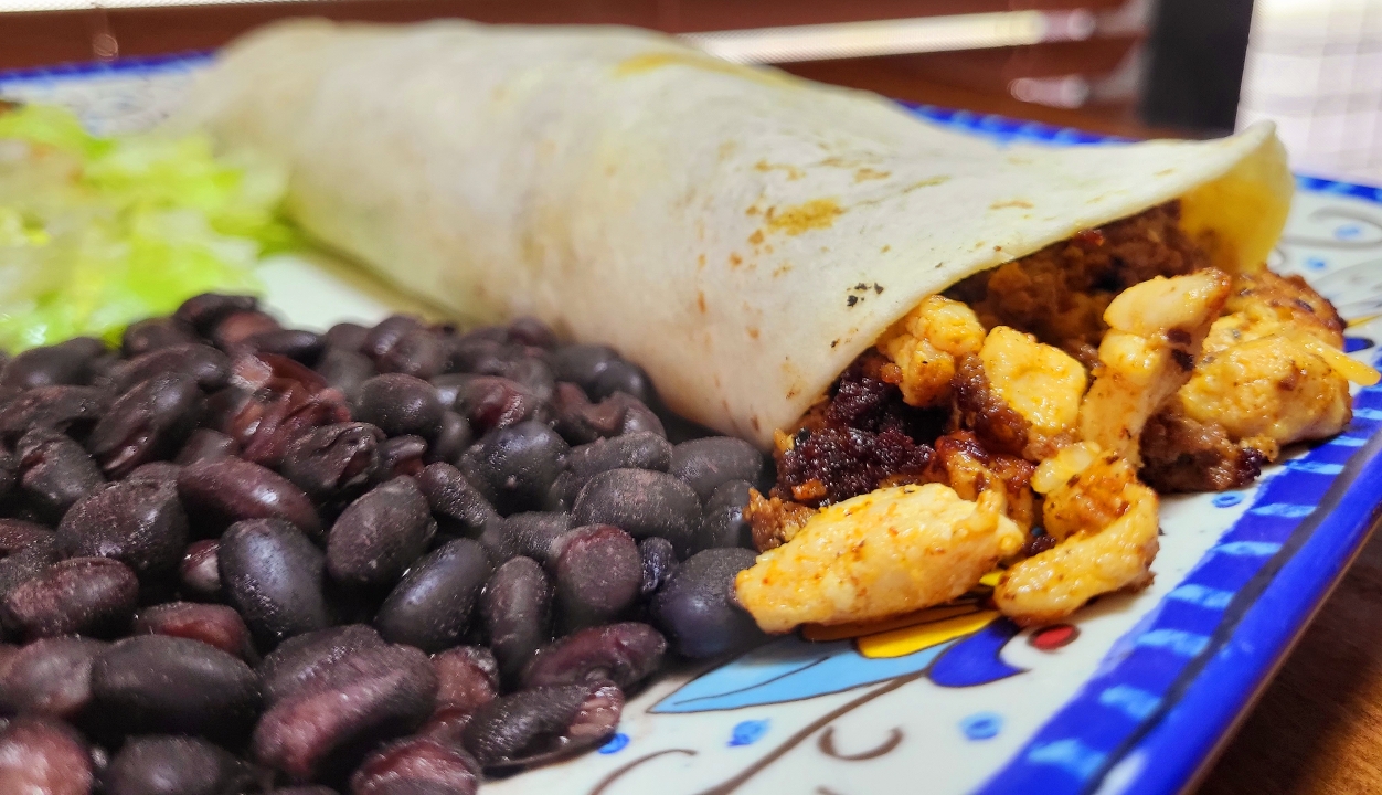El Alazan Burrito.