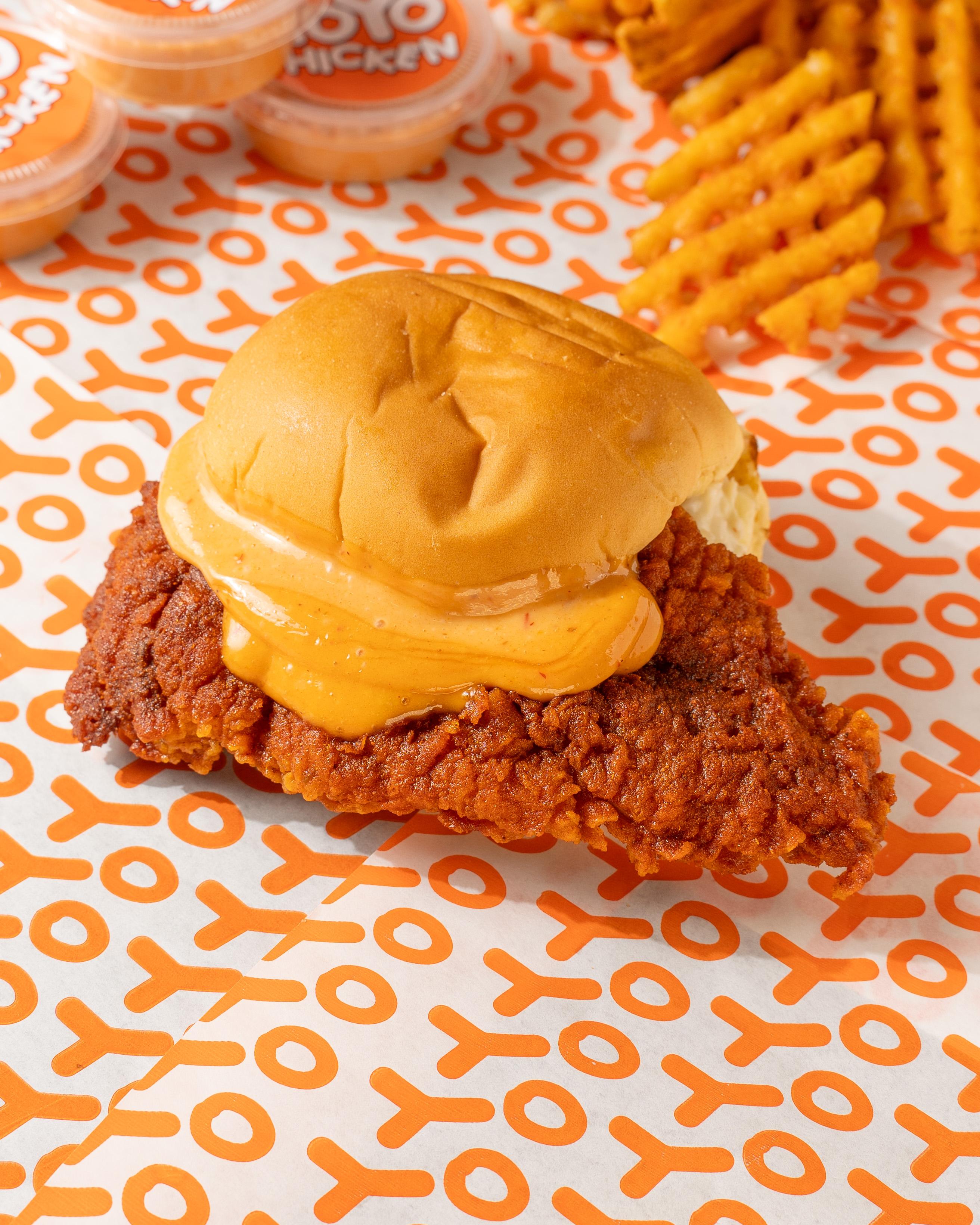 YoYo Chicken Sandwich Combo.