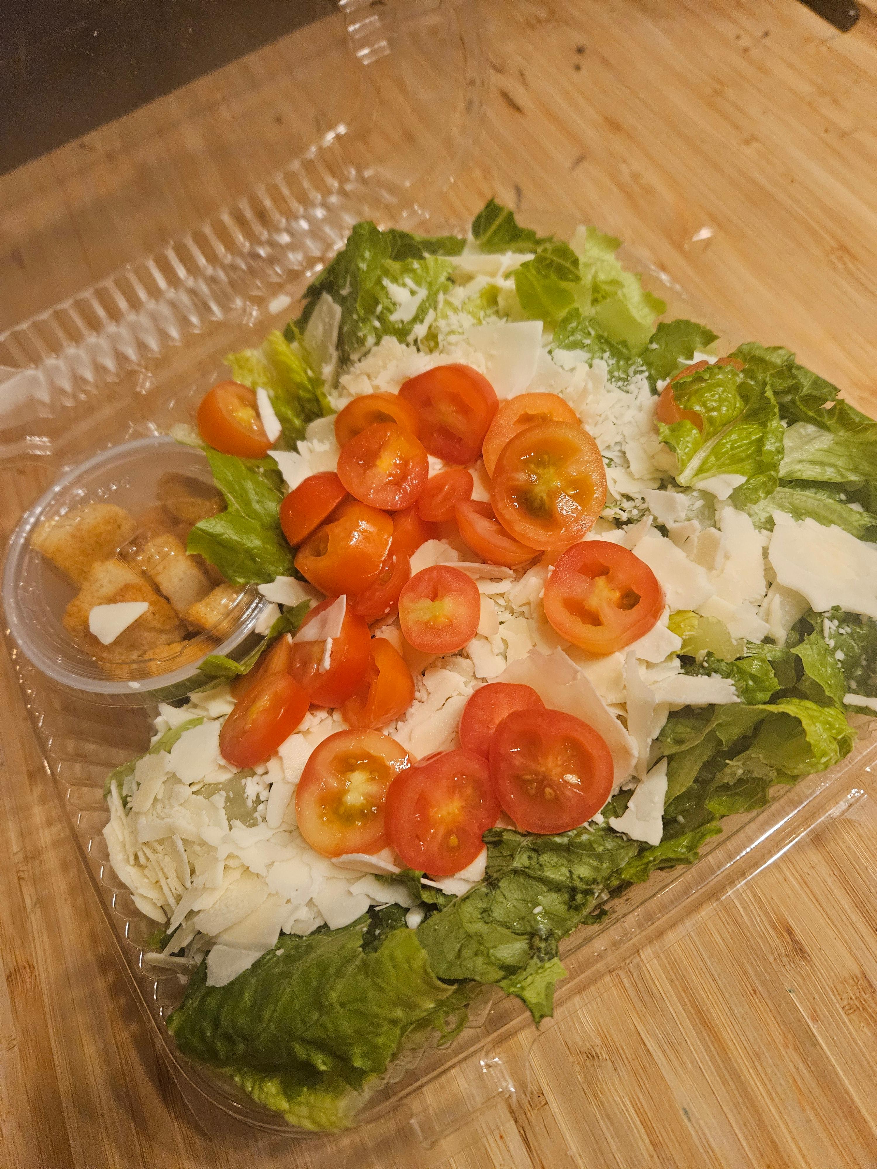 Entree Caesar Salad.