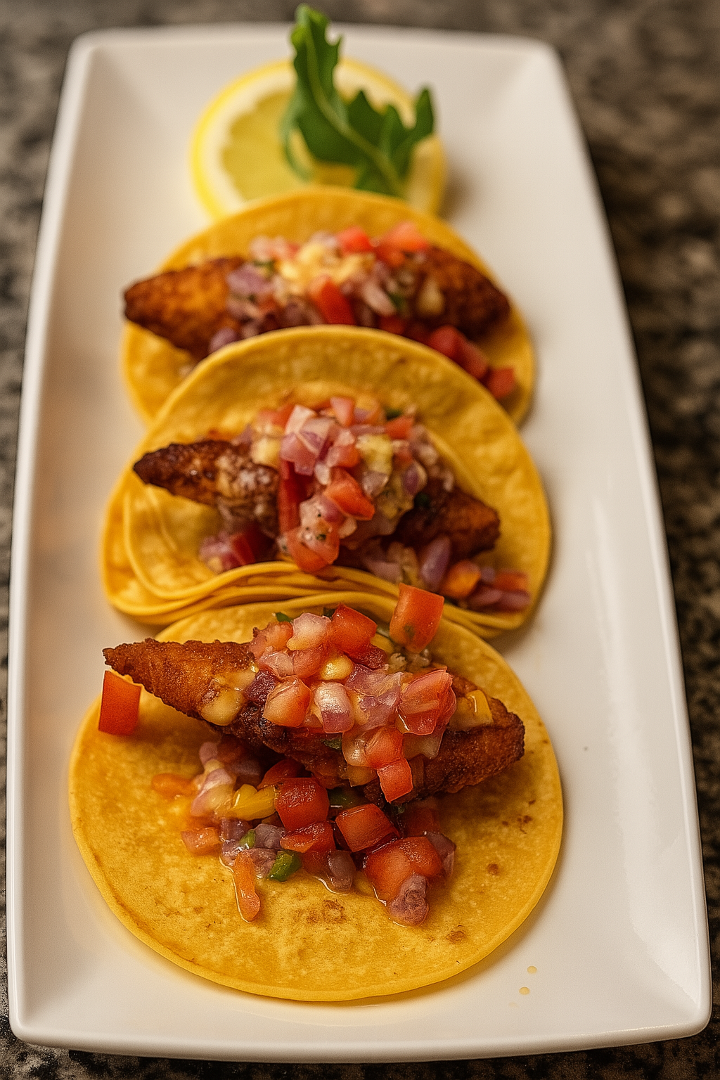 Fish Tacos.