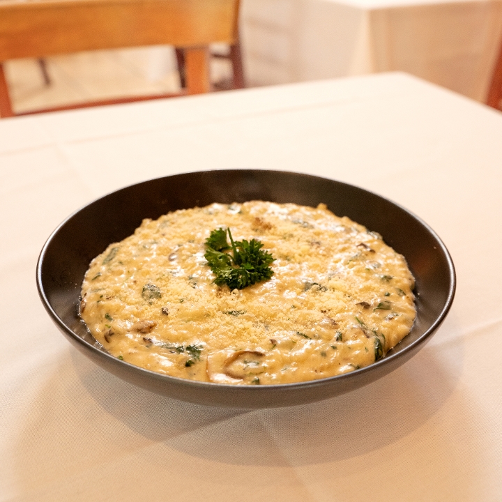 Risotto Con Funghi Porcini.