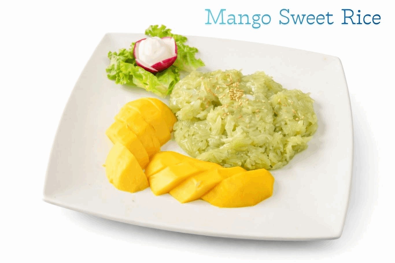 Mango and Sweet Rice.