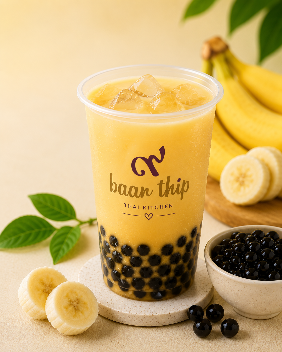 Banana Milk Tea.