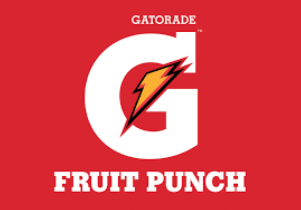 Gatorade Fruit Punch.