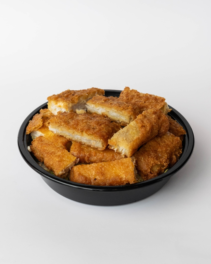 1/2 Pound Battered Fish.