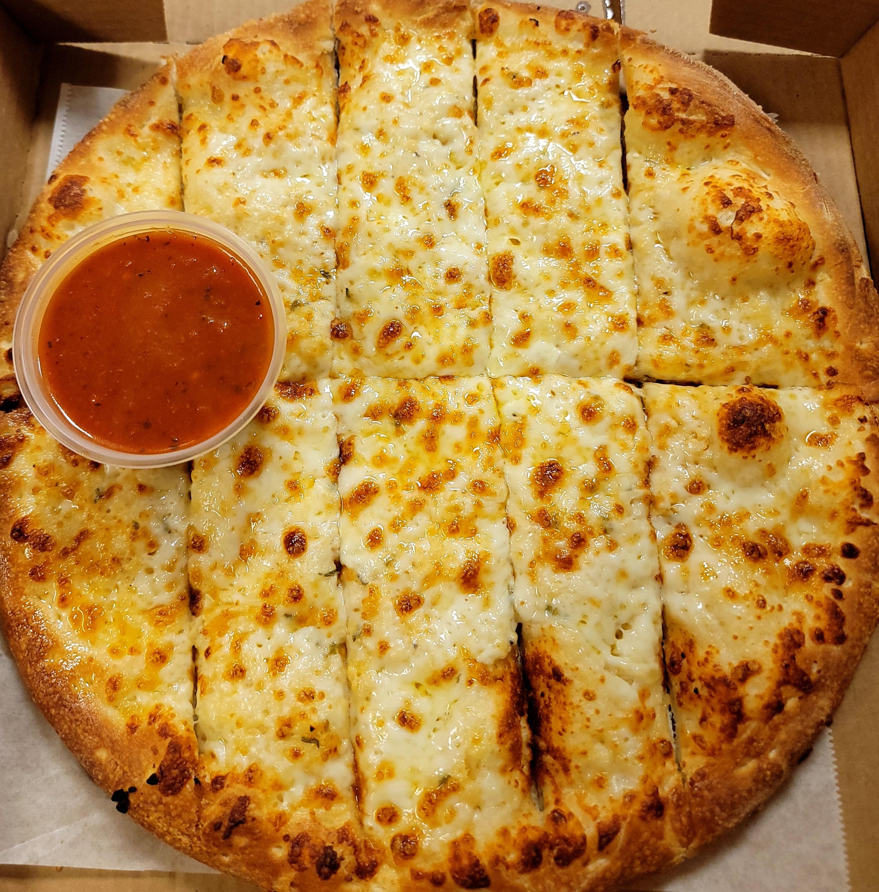 Cheese Breadsticks (W/Sauce).