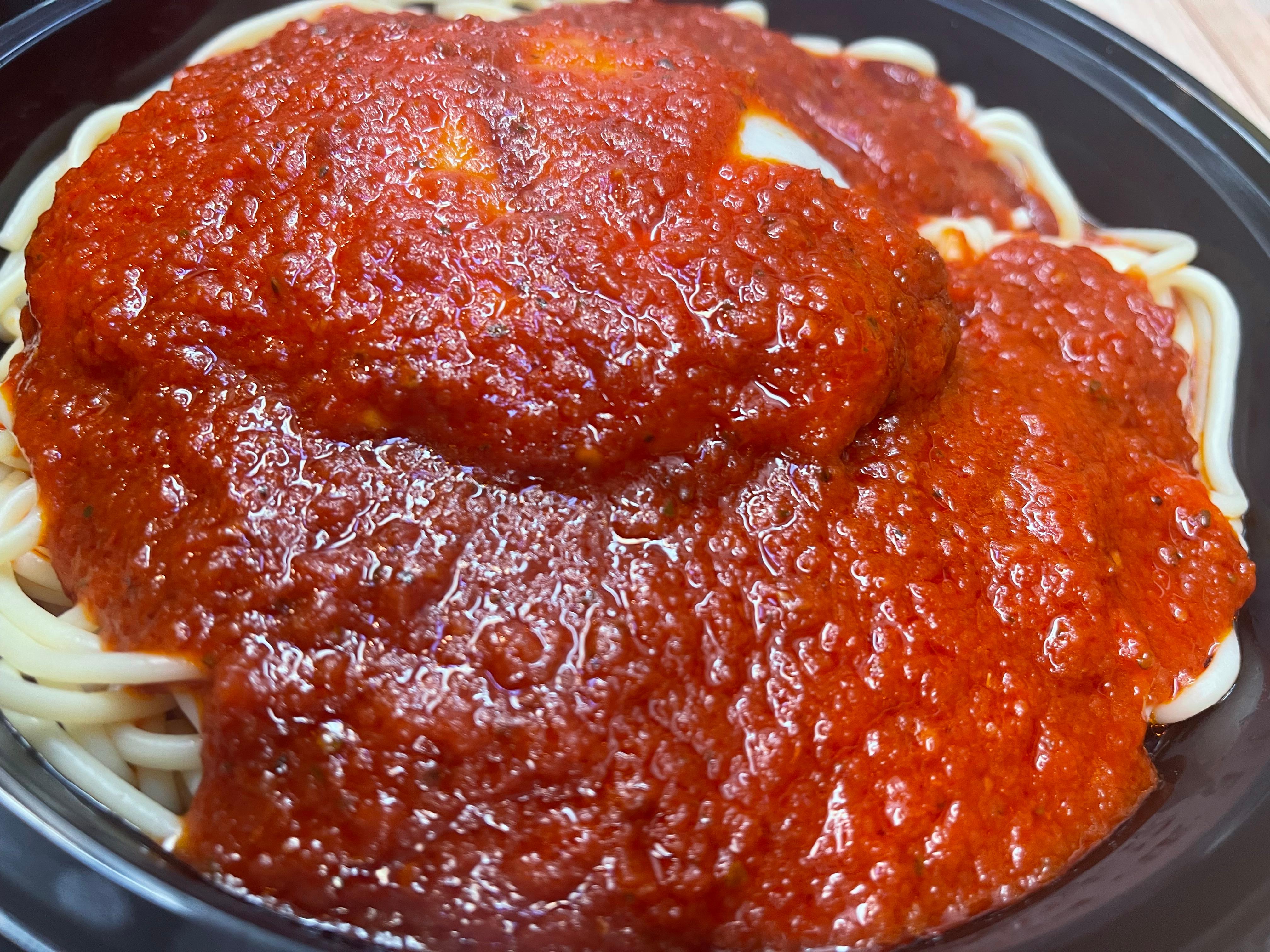 Two Chicken Parmigiana.