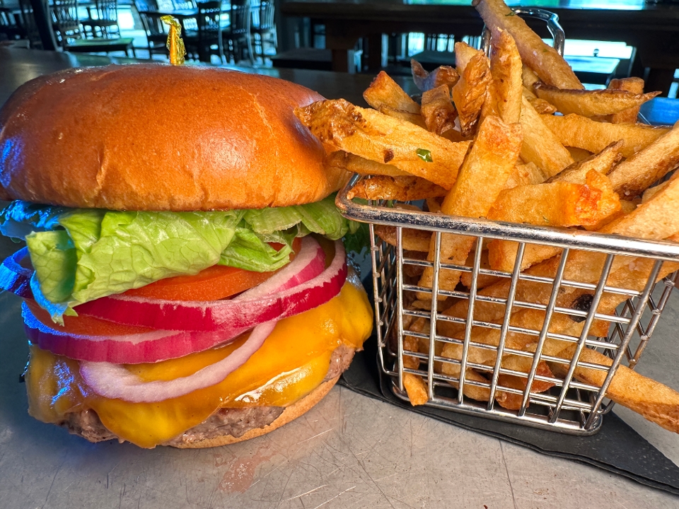 Hand Solo Burger Lunch Combo.