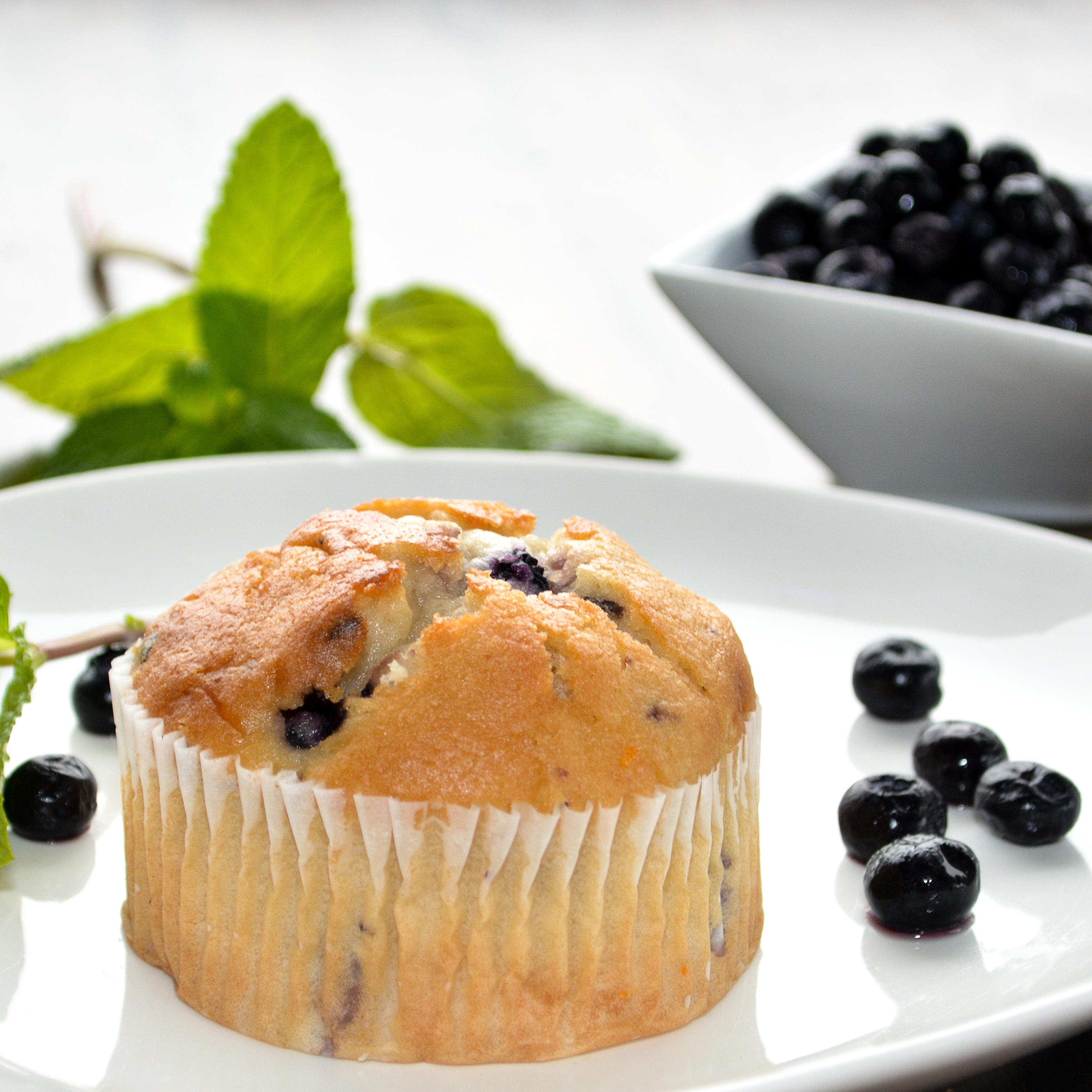Blueberry Buttermilk Muffin.