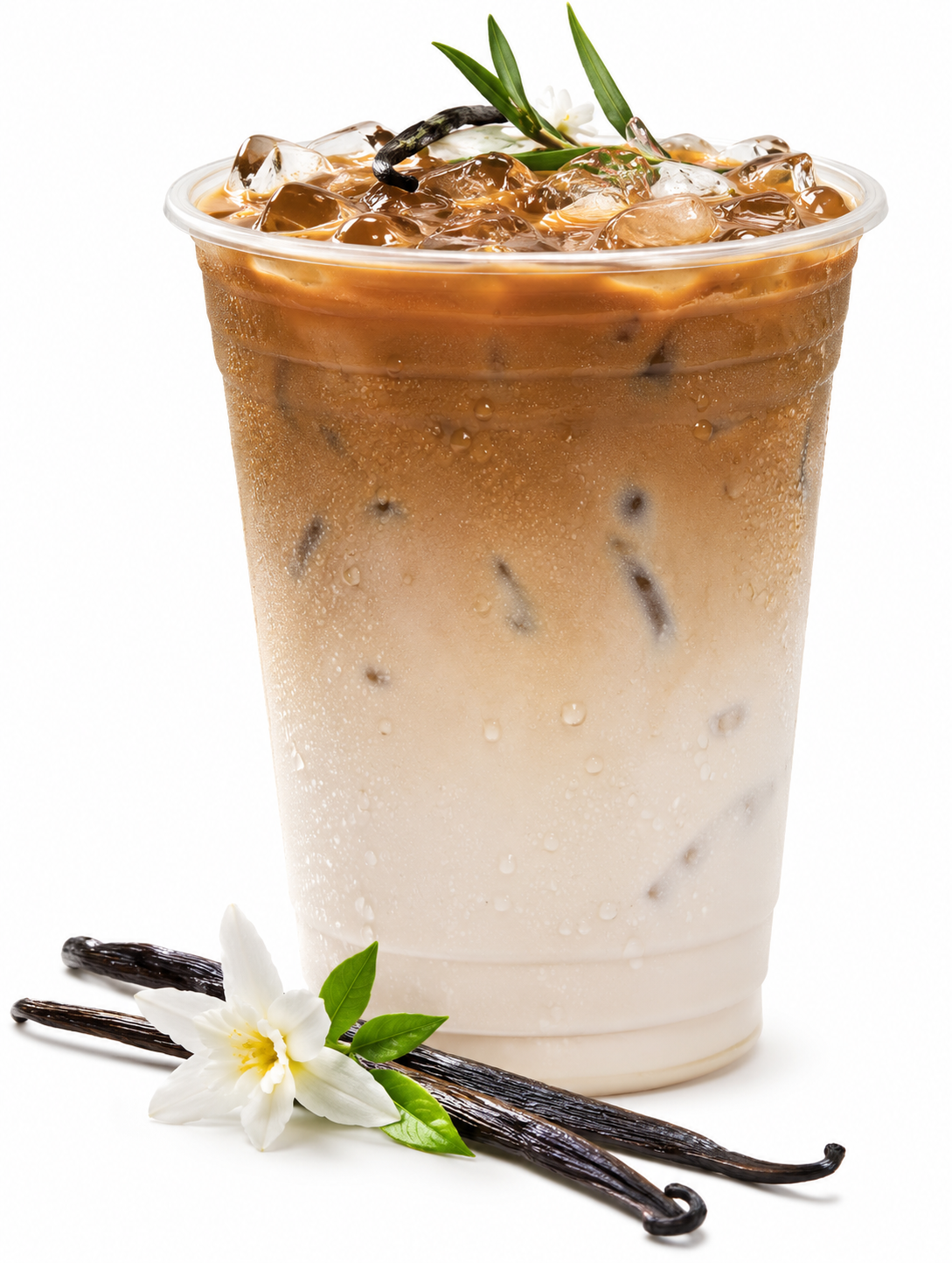 Iced Vanilla Latte 冰香草拿铁.