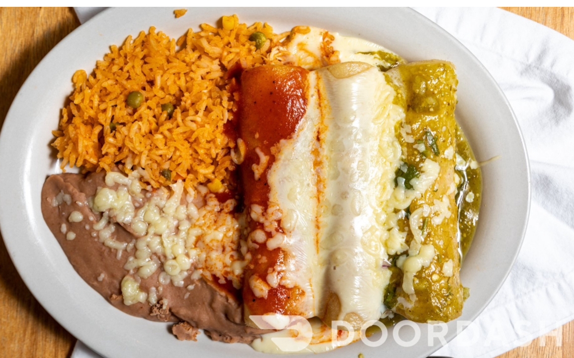 Enchiladas Mexicanas.