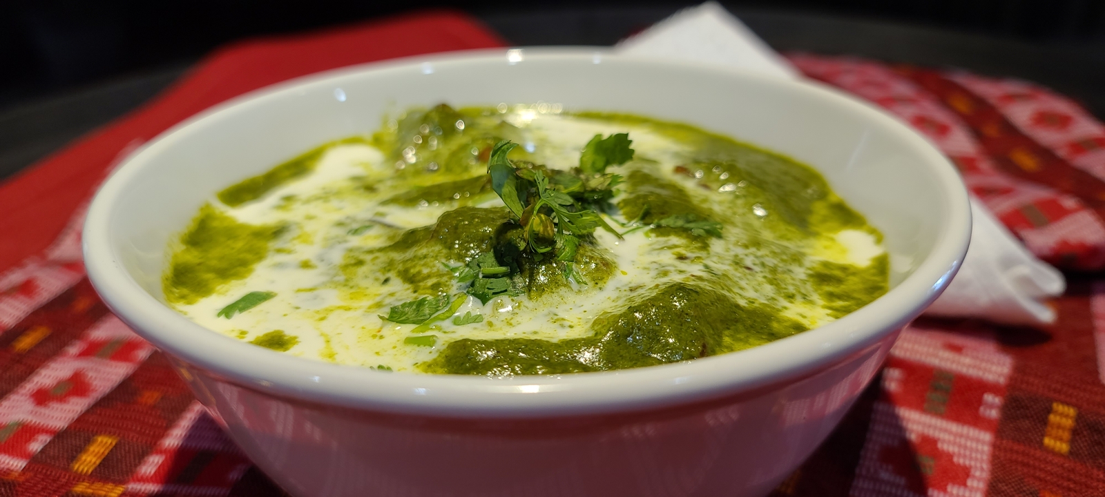 Palak Paneer.
