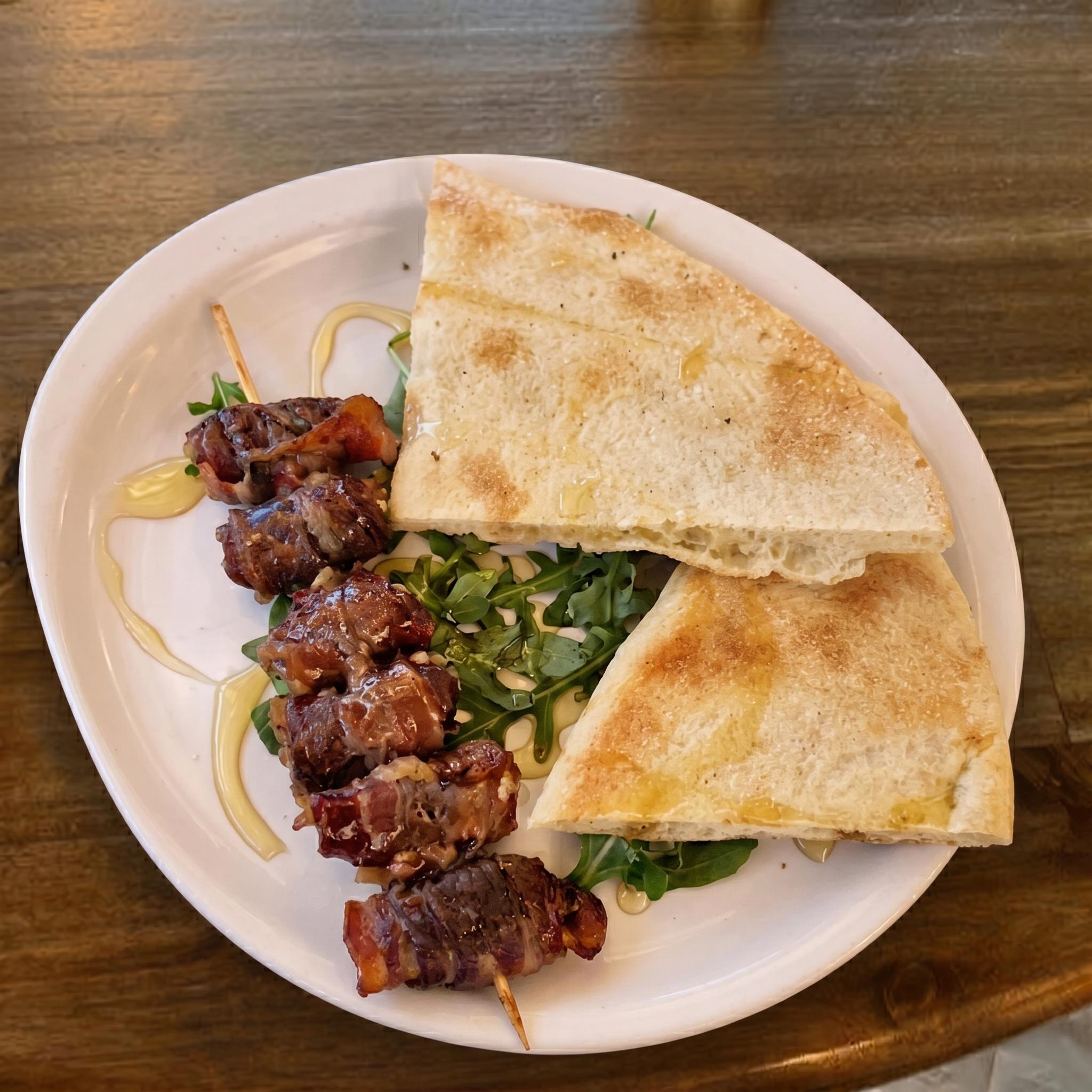 Bacon Wrapped Dates.