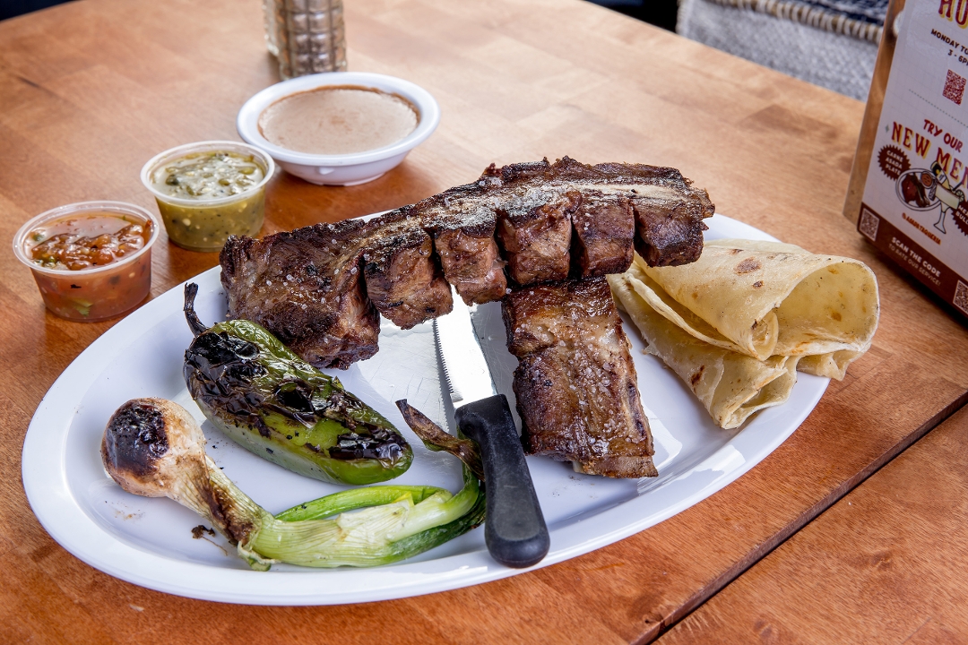 Beef Rib Plate.