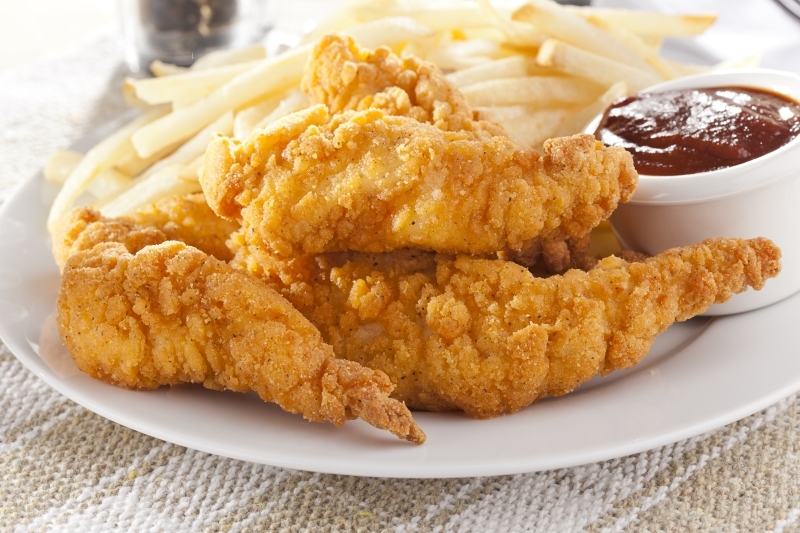 Chicken Tenders Meal.