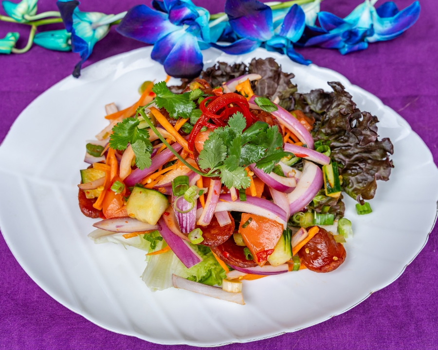 Thai Sweet Sausage Salad.