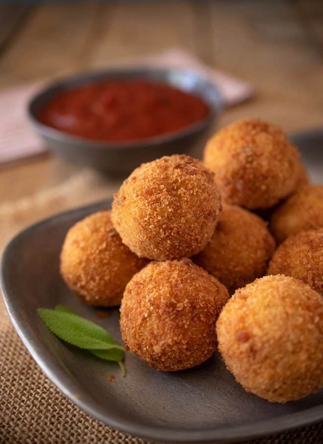Arancini Balls.