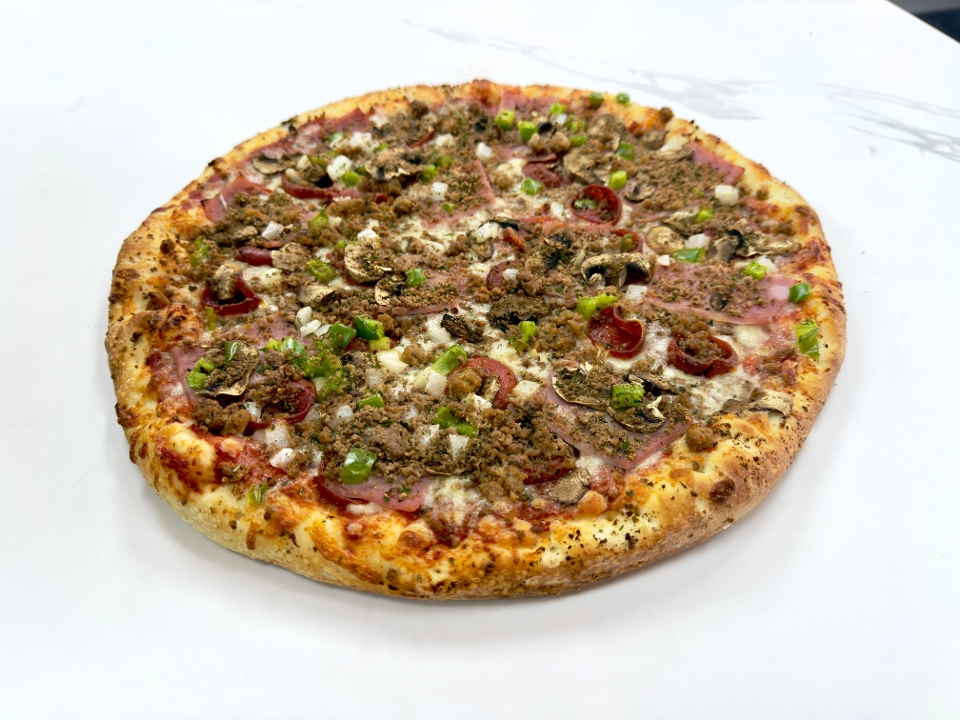 Medium Supreme Pizza.