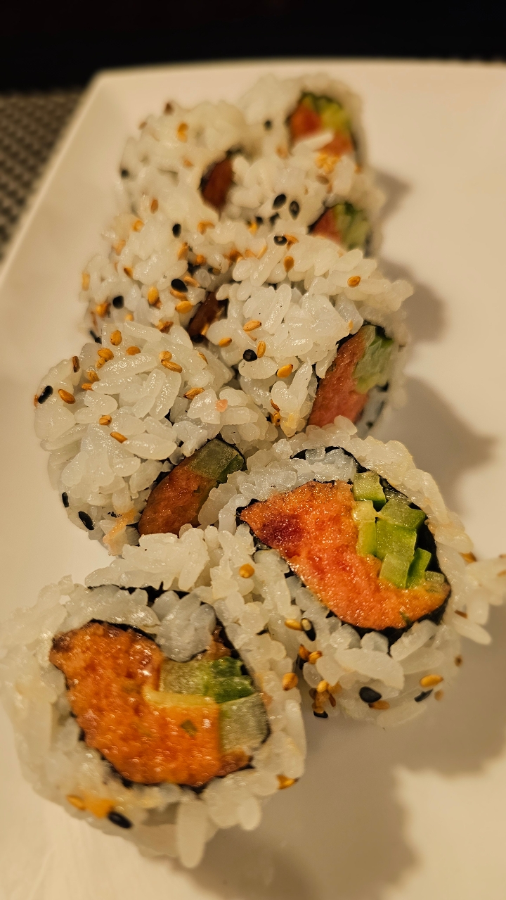 Spicy Tuna Roll.