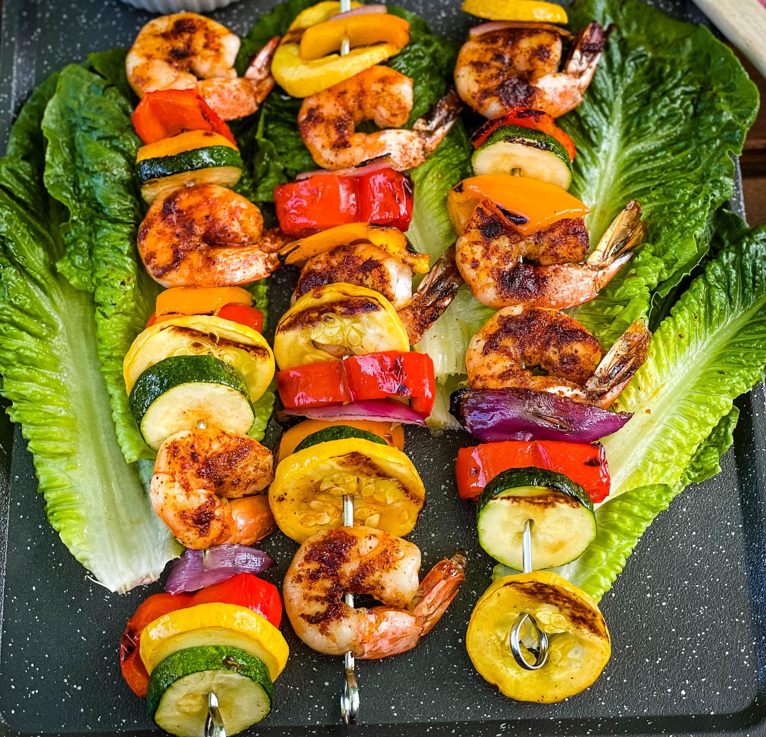 SHRIMP KEBABS (FAMILY SIZE).