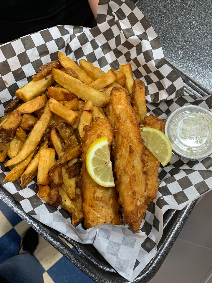 Fish & Chips Dinner.
