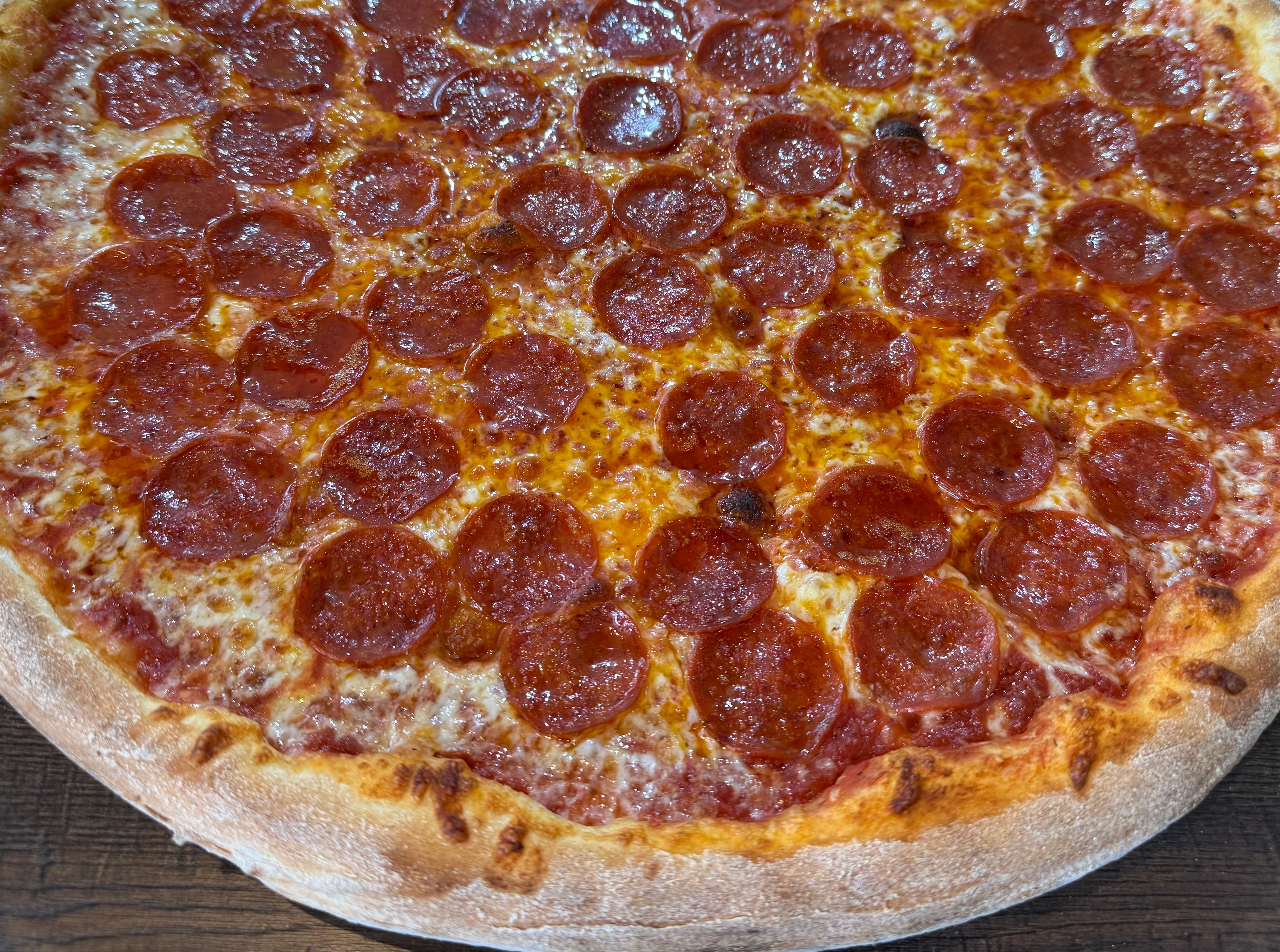 Peperoni Pizza.