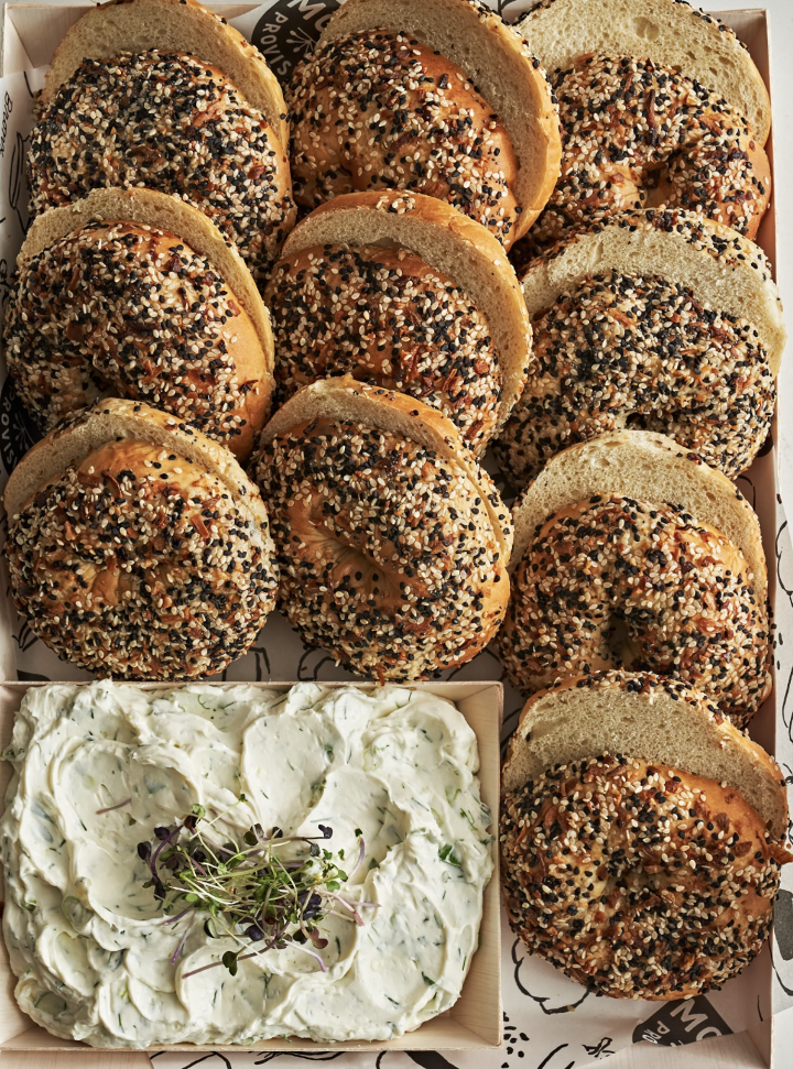 Everything Bagel Box- (serves 12).