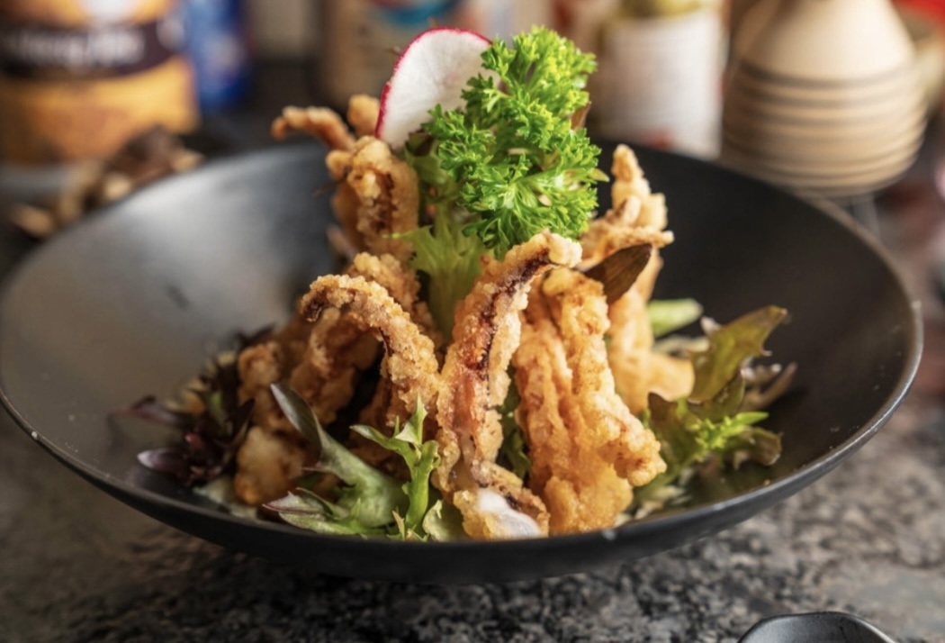 Fried Squid Leg.