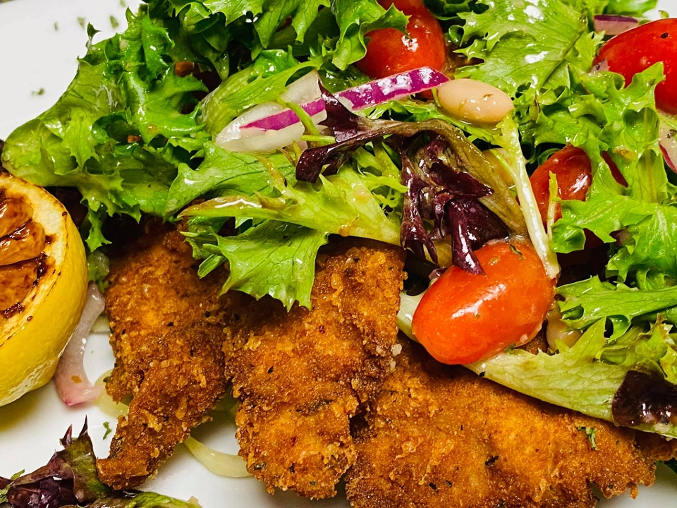 CHICKEN MILANESE.