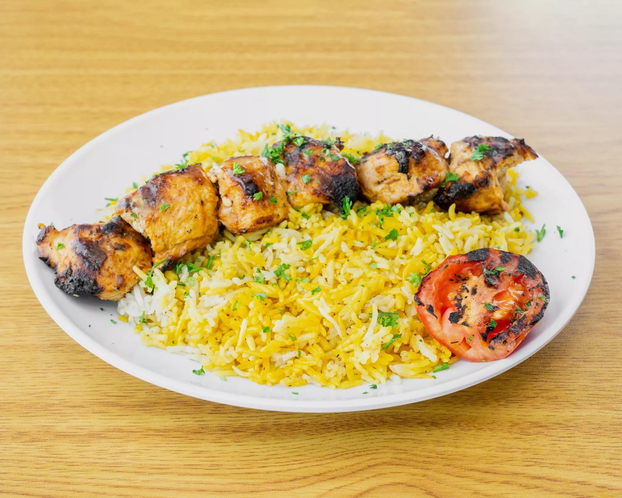 Shish Taouk Plate.