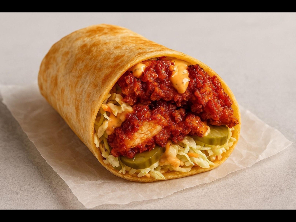 Grilled Chicken Burrito.