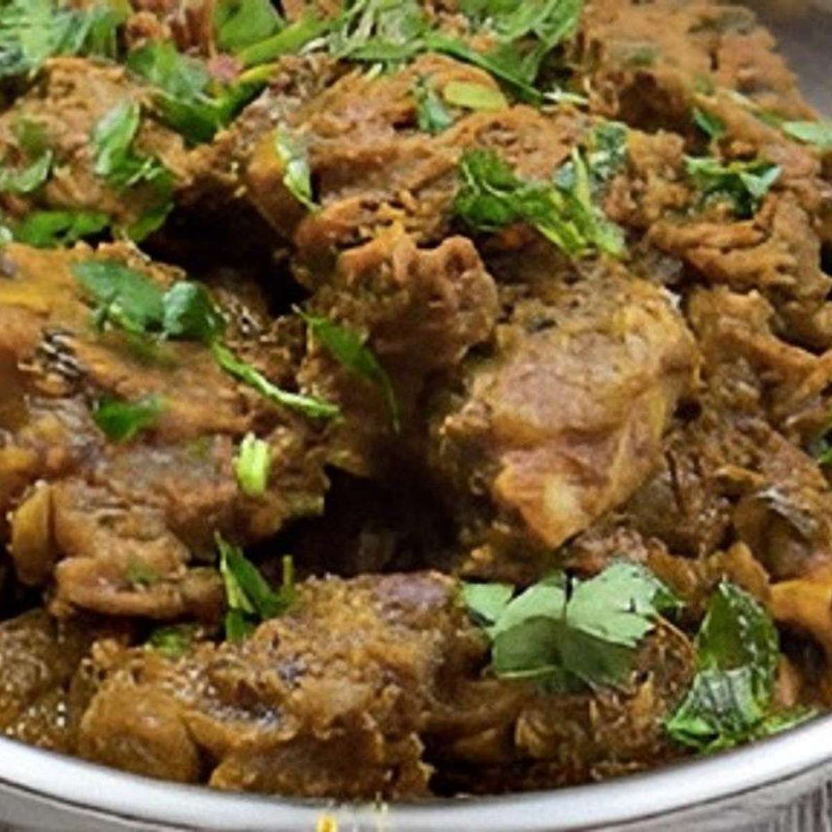 Lamb Bhuna Mirch Wala.