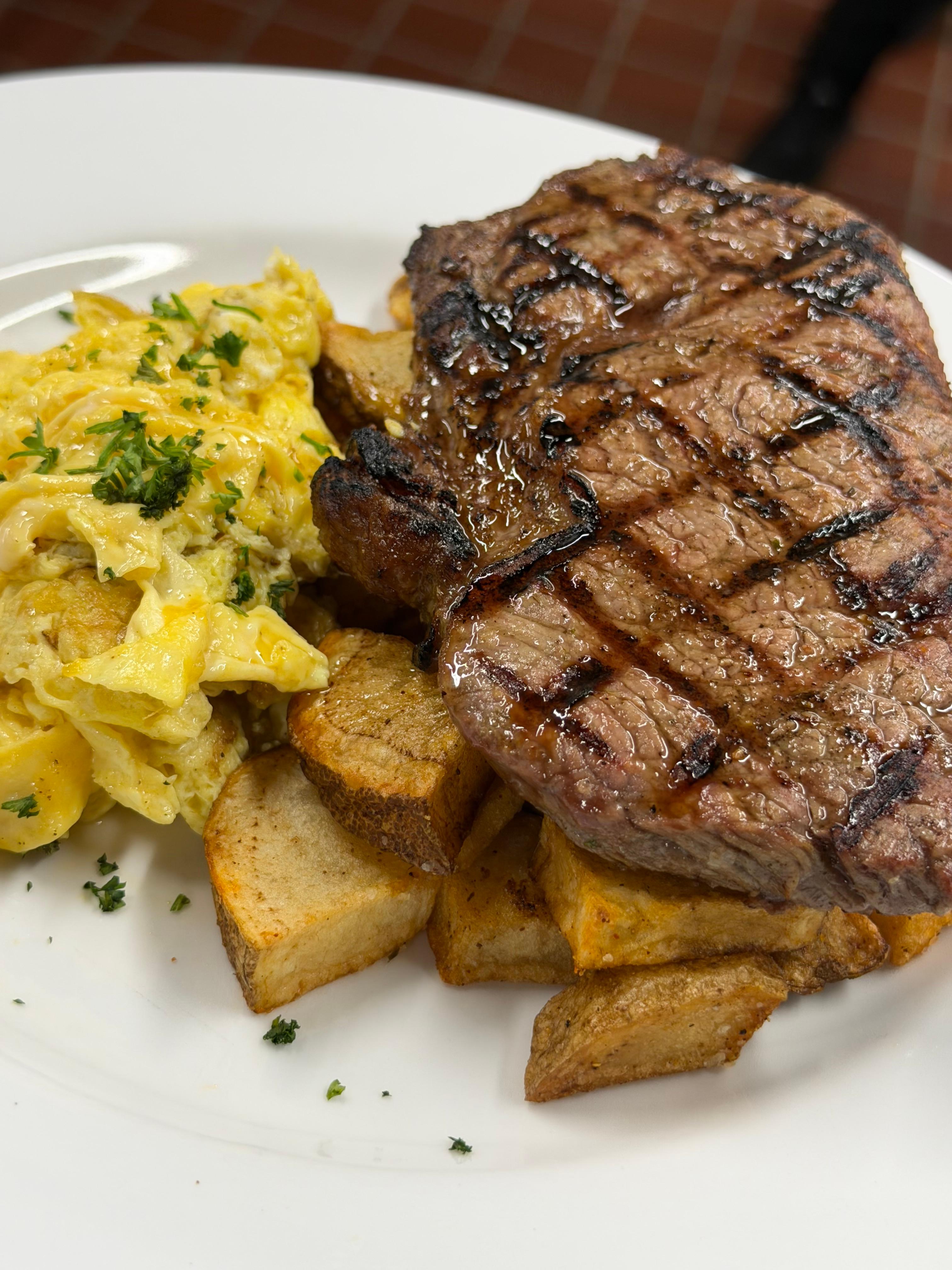 Steak & Eggs.