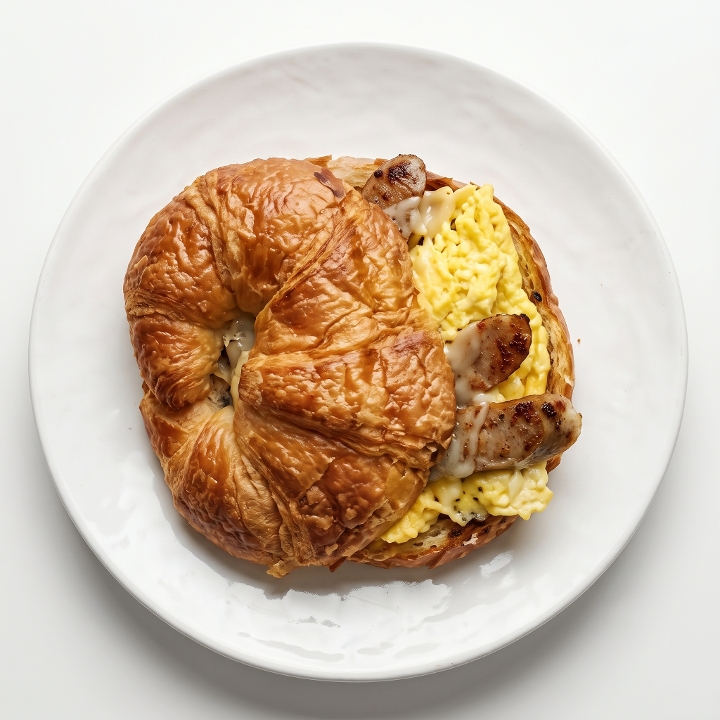 Croissant Sandwich.