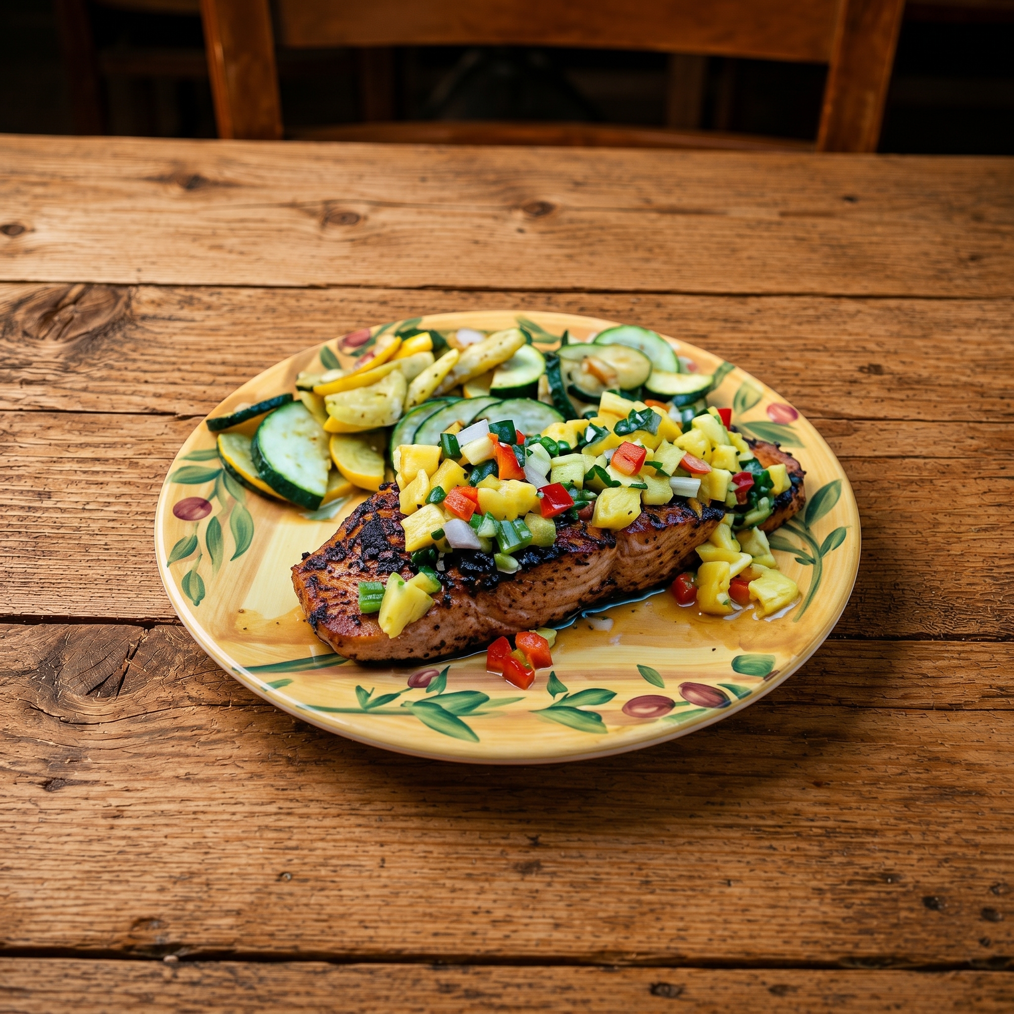 Blackened Salmon (GF).