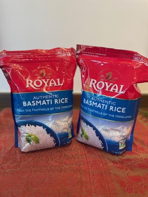 Royal Basmati Rice.