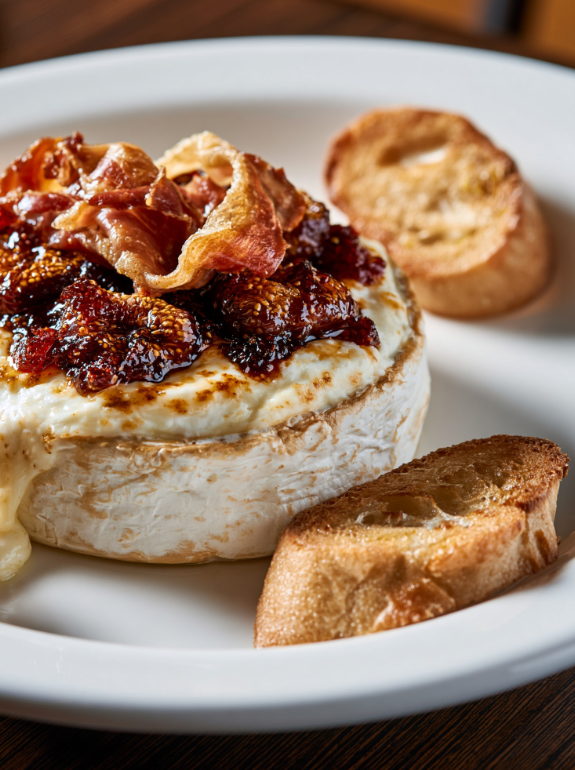 Baked Brie.