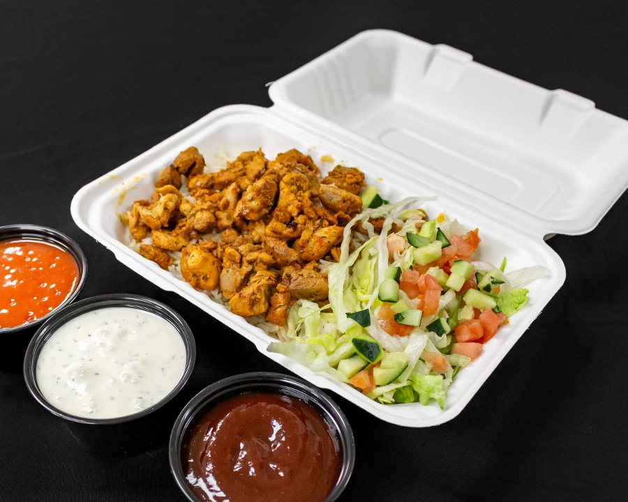 Chicken Over Rice.