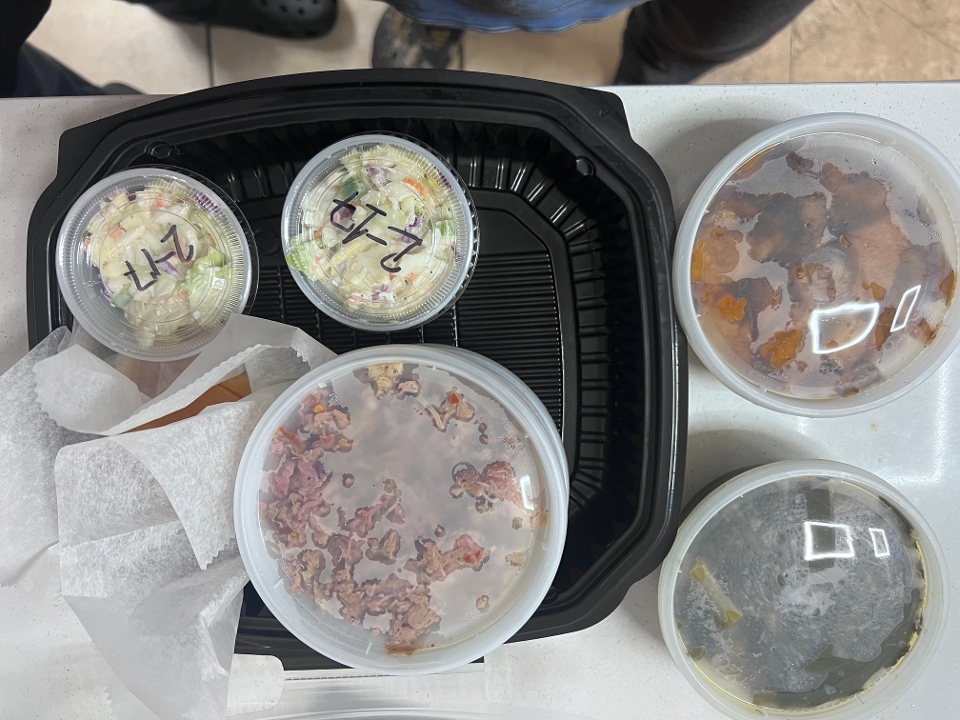 NC Pulled Pork 1/2 lb. Platter.