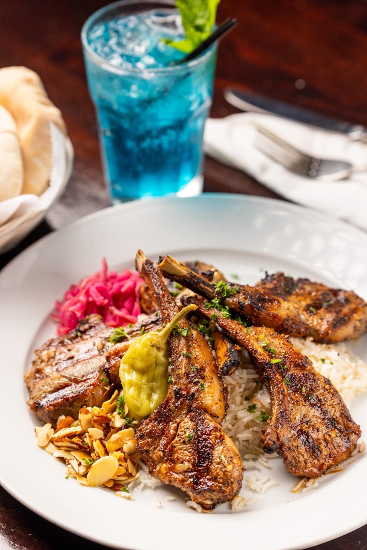 Lamb Chops Platter.