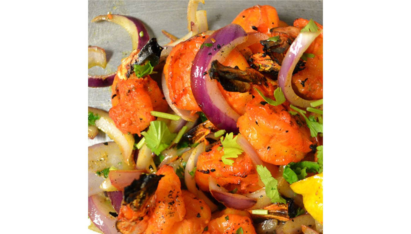 Tandoori Shrimp (12 pcs).