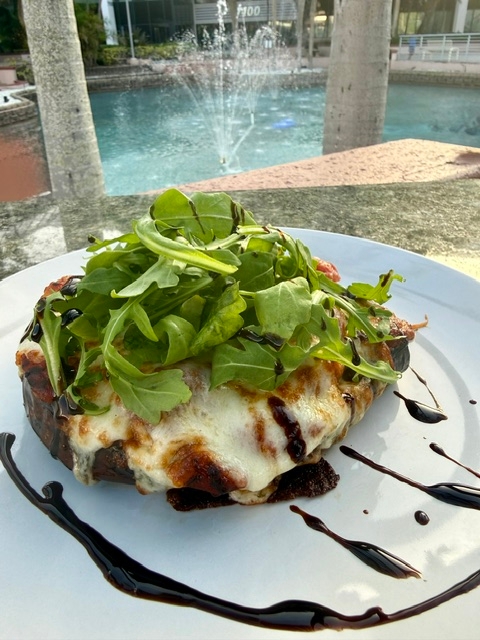 Stuffed Eggplant.
